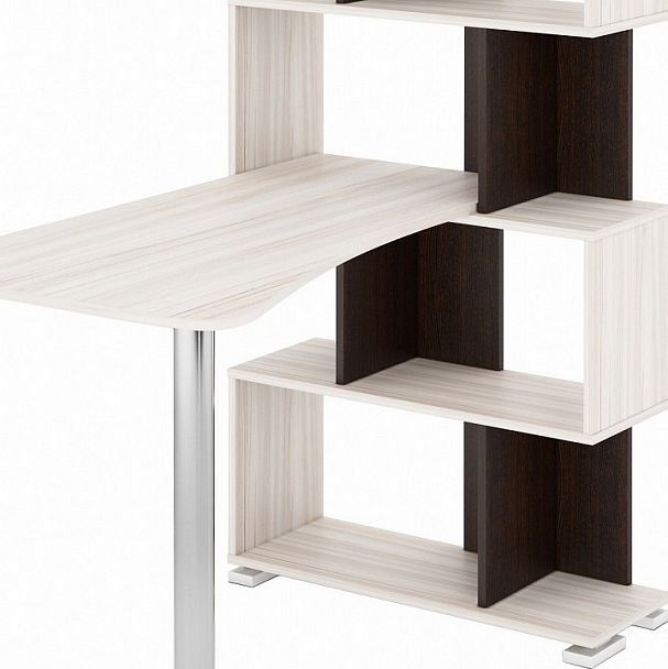 Стол компьютерный Домино СЛ-5СТ-2 Венге/Карамель - Вид 3