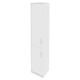 Riva Шкаф высокий узкий левый А.СУ-1.3 (L) Белый 404*365*1980 - Фото предпросмотра