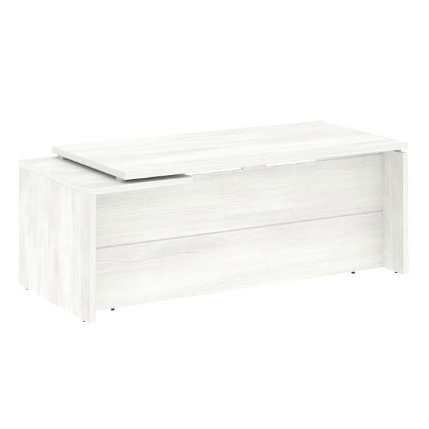 Yalta Стол руководителя LT.B-20 (R) Снежная патина 2000*900*750 - Вид 1