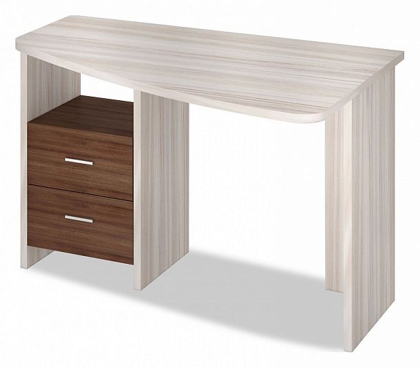 Стол письменный Домино Лайт СКЛ-Крл 120 Карамель/Шамони правый - Вид 1