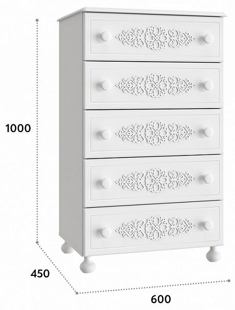 Комод Ассоль АС-62 - Вид 3