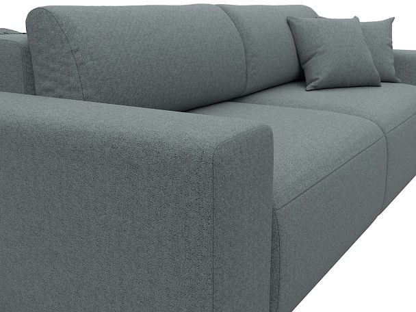 Диван прямой Лига-036 НПБ Классик Рогожка серый - Вид 4