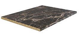 Столешница 0,4м черный мрамор (26мм) - Фото предпросмотра