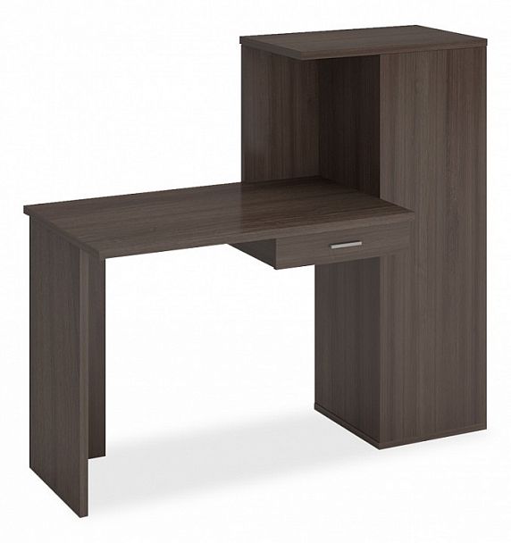 Стол письменный Домино Lite СКЛ-ПРЯМ100+ШК Карамель/Шамони - Вид 1