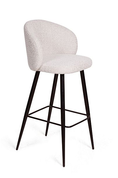 Стул полубарный Vito, букле белый / опора конус - Вид 4