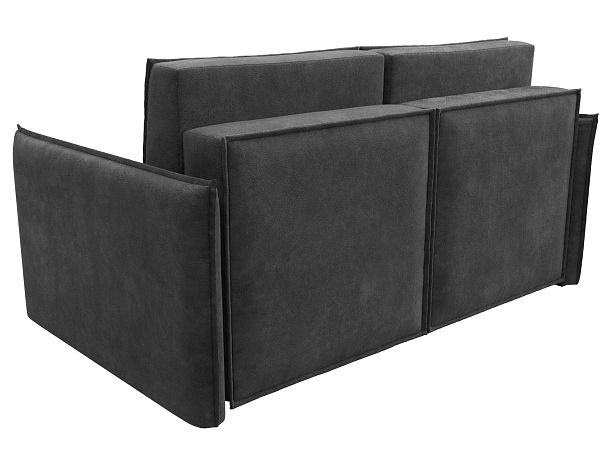 Диван прямой Либерти мини Велюр серый - Вид 6