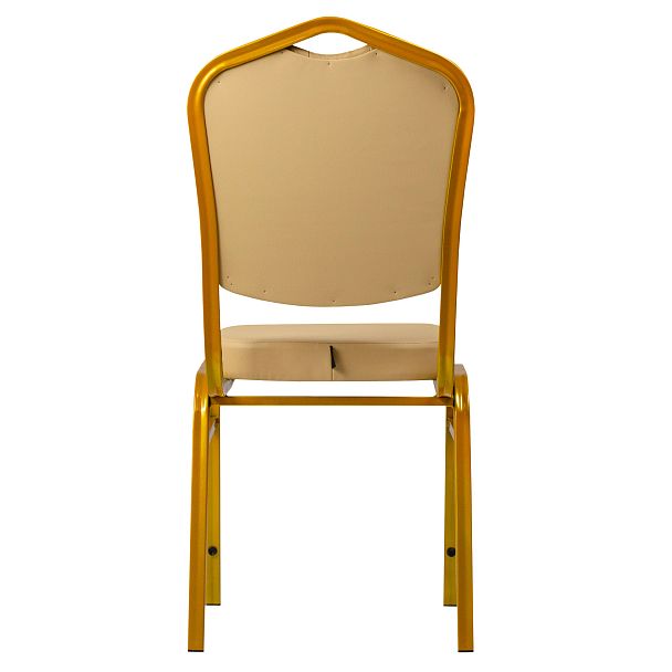 Стул Хит 25 мм, экокожа, каркас золото - Вид 8