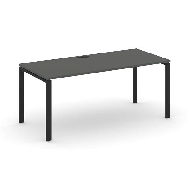 Стайл Проджект Директ Стол письменный SN-6P.SR-015.M Антрацит NEW/Металл Черный/Заглушка Металл Черн - Вид 1