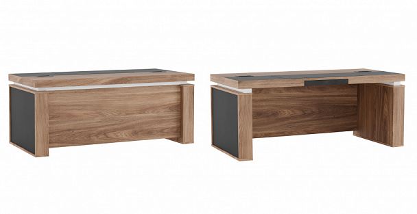 Стол письменный Liverpool 170x81x76 орех - Вид 1