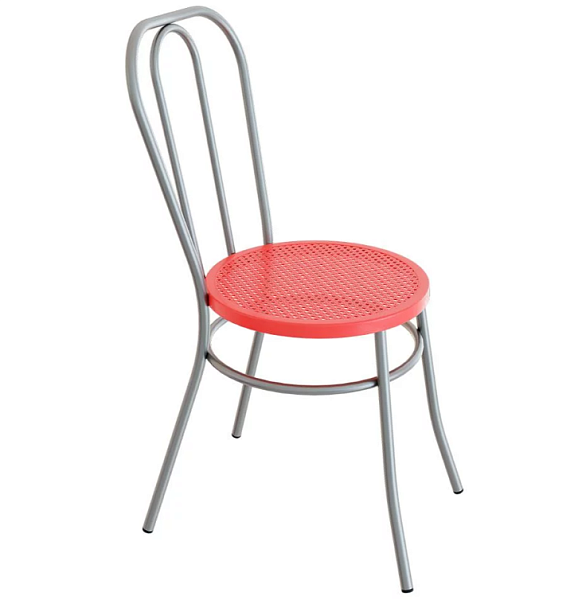 Стул Венский пластик с перфорацией стопируемый - Вид 1