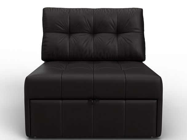 Кресло-кровать Лига-107 (80) Экокожа коричневый - Вид 2