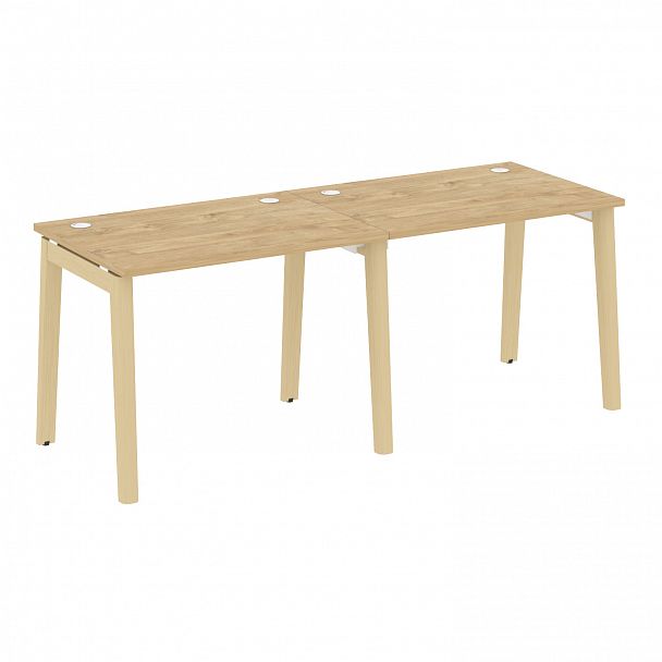 Рабочая станция "Onix wood" OW.RS-2.1.7 тиквуд светлый/дуб светлый - Вид 1