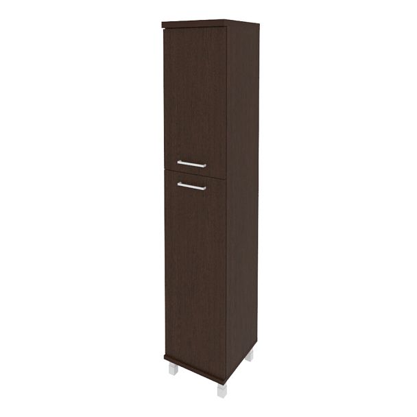 First Шкаф высокий узкий правый KSU-1.8 (R) Венге 401*432*2060 - Вид 1