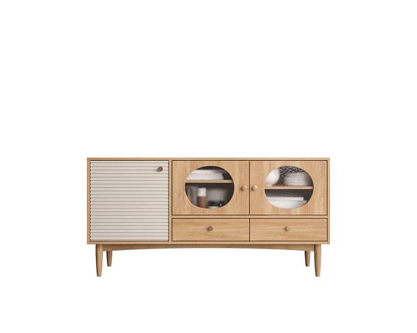 Комод Bubble с тремя дверками и двумя ящиками арт BBL03 - Вид 1