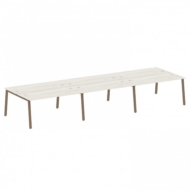 Рабочая станция "Metal System" БА.СМ-6.4 дуб наварра/мокко - Вид 1