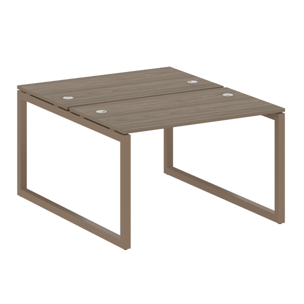 Metal System Quattro Р. ст. на О-образном м/к 50БО.РАС-СП-2.2 Вяз/Мокко металл 1200*1475*750 - Вид 1