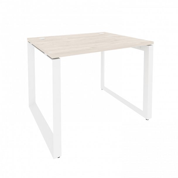 Стол рабочий "Onix" O.MO-SP-1.8 денвер светлый/белый - Вид 1