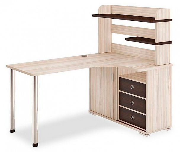 Стол компьютерный Домино СР-165М Венге/Карамель правый - Вид 1