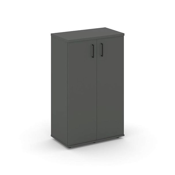 Стайл Проджект Тумба опорная/приставная SN.TOP-063 Антрацит/Черный Ручки 800*400*1150 - Вид 1