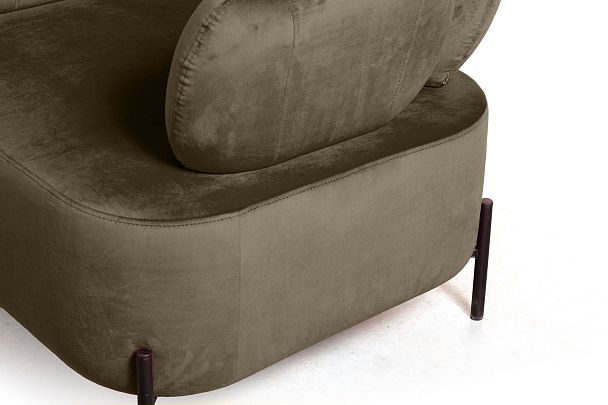 Кресло Dandy, бархат matte 65 коричневый - Вид 6