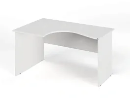 ЛАЙТ / LIGHT RLG005-14x11L Угловой стол 140x100x75 Белый - Фото предпросмотра