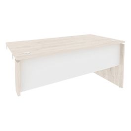 Onix Стол-приставка правый к опорным элементам O.SPR-4.8 (R) Денвер светлый/Белый бриллиант 1580*800*750 - Фото предпросмотра