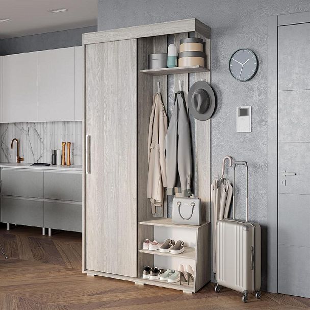 Прихожая "Зара" ПР-01 ясень белый - Вид 3