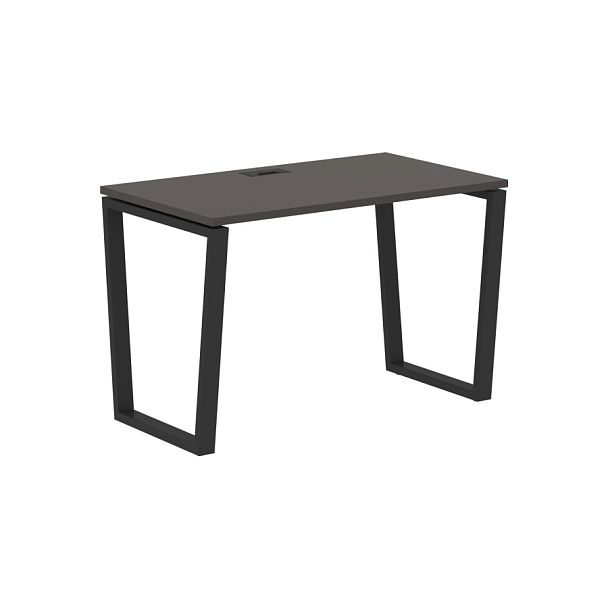 Стол прямой EVST 1167 Мокко/Черный 1160х670х750 EDIS - Вид 1