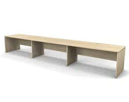 EUROPE/ЕВРОПА RE007-474х80 Односторонняя станция 4740x800x750 Акация светлый - Фото предпросмотра