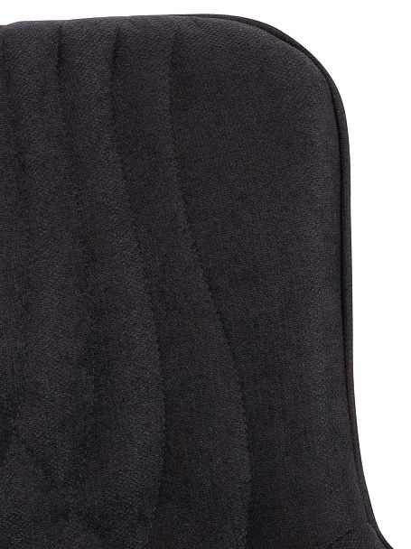 Обеденный стул Everprof Aqua (Аква) Ткань Черный - Вид 5