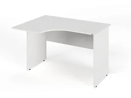 ЛАЙТ / LIGHT RLG004-12x9L Угловой стол 120x90x75 Белый - Фото предпросмотра