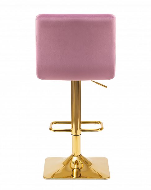 Стул барный DOBRIN GOLDIE (пудрово-сиреневый велюр (MJ9-52)) - Вид 5