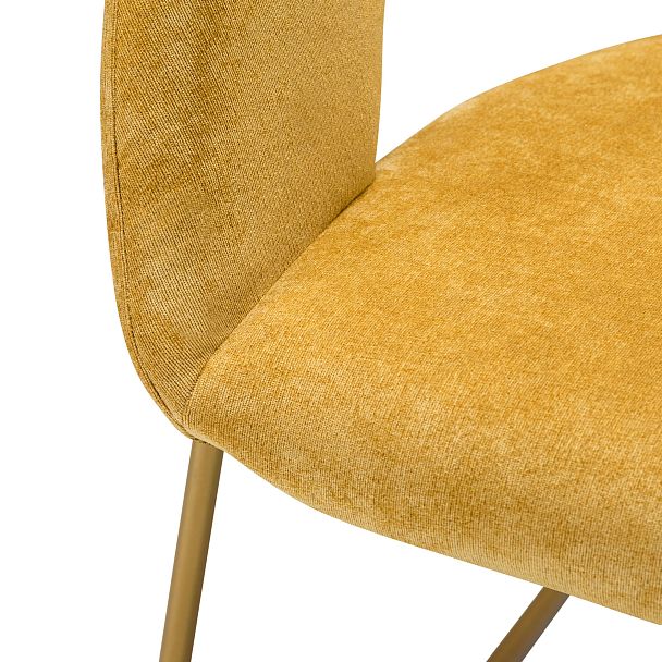 Кресло Hugs желтый/Линк золото - Вид 4