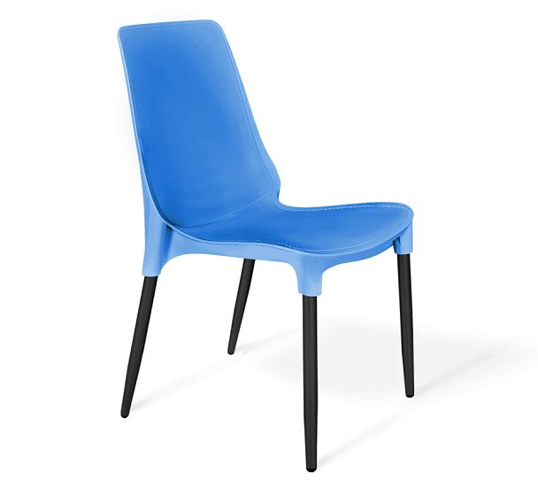 Стул Sheffilton SHT-ST75/S424-С небесно-синий ral 5015/черный муар - Вид 1