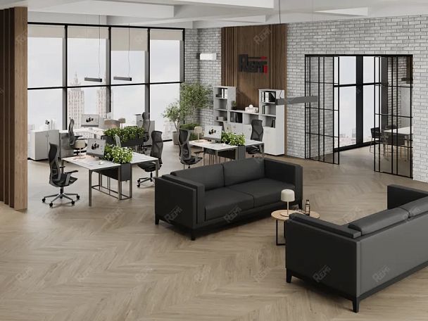 ЛАЙТ / LIGHT RLG016-10x9R Угловой стол 120x90x75 Белый - Вид 7