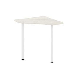 Стайл Проджект Угловой элемент стола SN-4.USP-011 Дуб Наварра/Металл Белый 700*700*750 - Фото предпросмотра