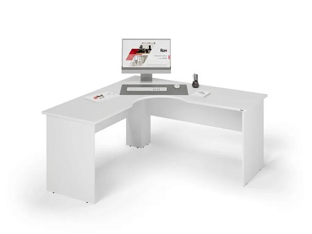 UNITY PСТ16-16 БЕЛЫЙ Офисный стол угловой Универсальный 1600х1600х750 - Вид 1