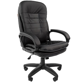 Кресло CHAIRMAN 795LT, экокожа, черный - Фото предпросмотра