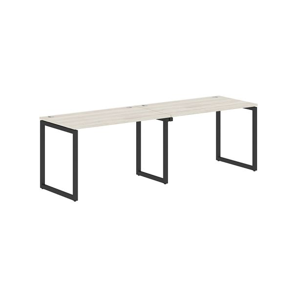 Стол 2-х местный XQWST 2470 Сосна Эдмонт/Антрацит 2406х700х750 XTEN-Q - Вид 1