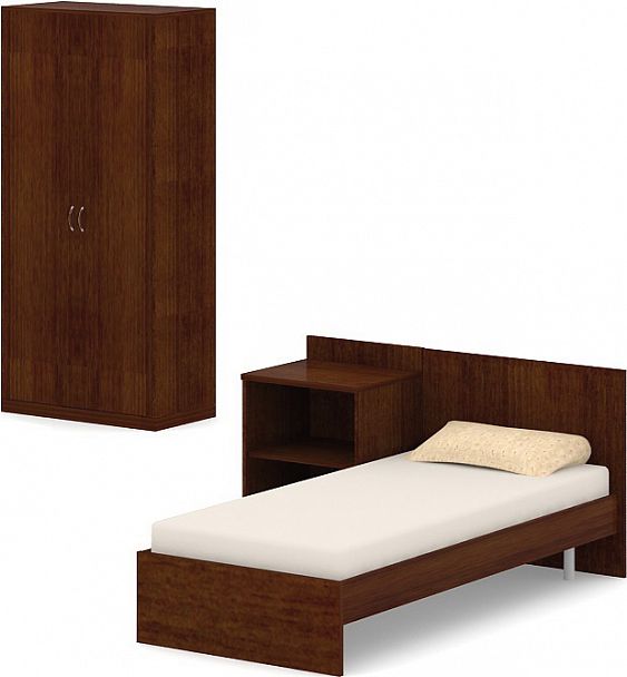 Композиция №1 ПК-ДН-КОМП№1-В4-34 миланский орех темный - Вид 1