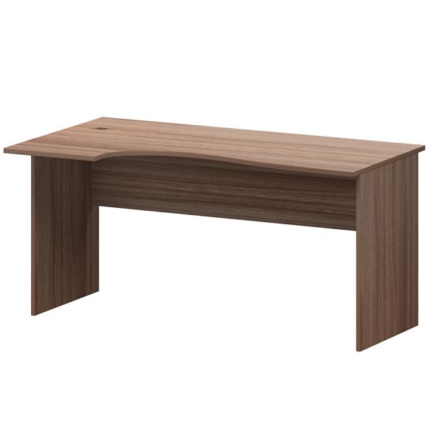 Стол эргономичный левый А-202.ЛВ Темный шимо 1600x900x760 Арго - Вид 1