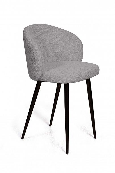 Стул Vito высокий, букле серый / опора конус - Вид 3