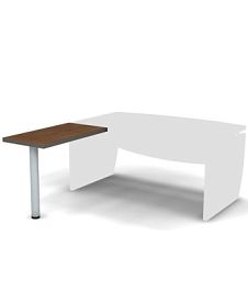 SMART/СМАРТ RSR003-95x50 Брифинг для столов (без опоры) 950x500x755 Дуб Катания - Фото предпросмотра