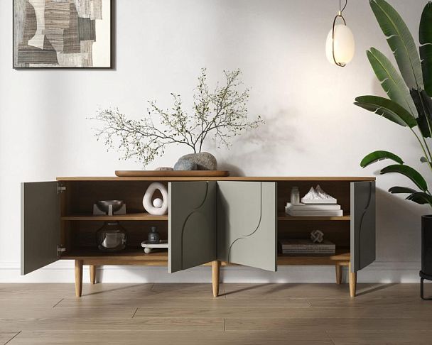 Комод с дверками Arka AR09-F2 - Вид 3