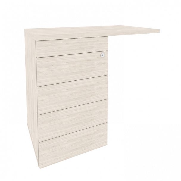 Тумба "Onix" O.TPU-4 TIP денвер светлый - Вид 1