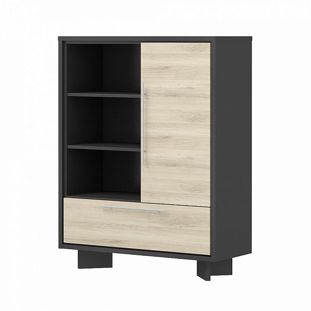 Шкаф "City" ПК-СИТ-Ш136Х105Д1/Н1Я1-В1-1031 кронберг - Вид 1