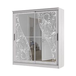 Шкаф-купе Олимп 2 (2000*2200*650) анкор/анкор - Фото предпросмотра