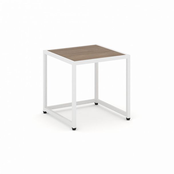 Стол журнальный "Loft" VR.L-SJK-40 Дуб Аризона/Белый - Вид 1