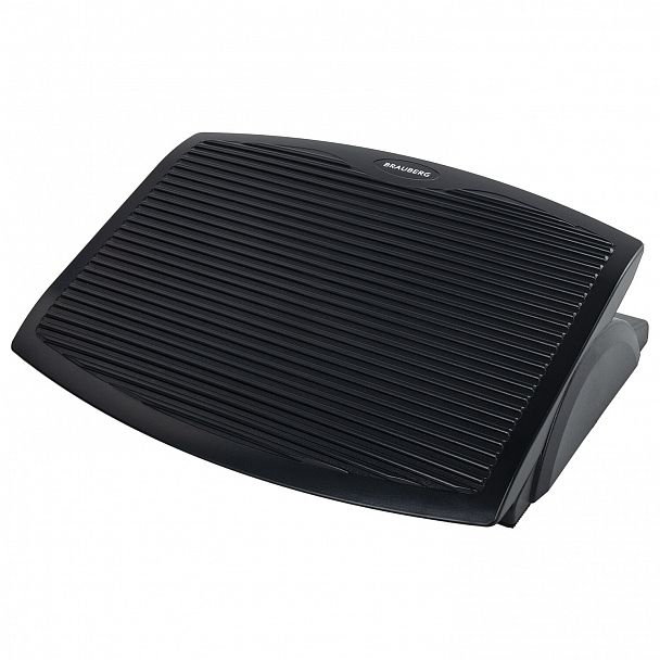 Подставка для ног BRAUBERG, офисная, 45х35 см, черная, 530106 - Вид 3