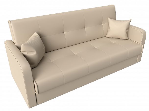 Диван книжка Надежда (полностью экокожа бежевая) - Вид 5